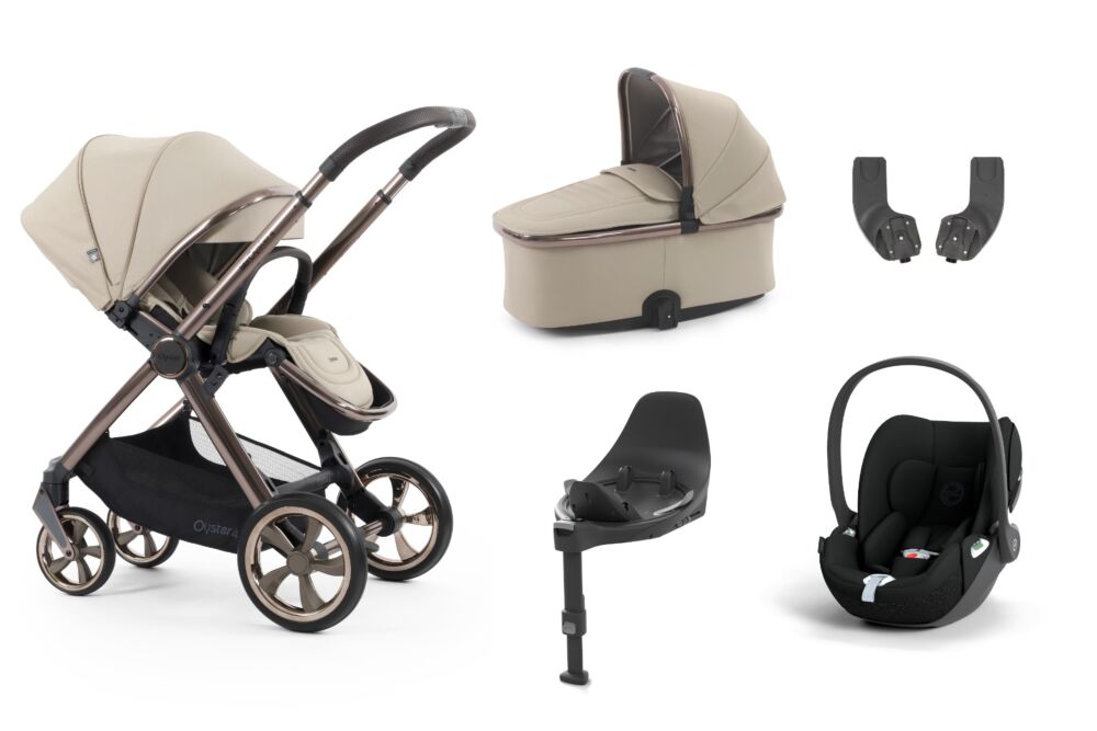Oyster 4 Essential bundle with Cybex Cloud T - Buttermilk