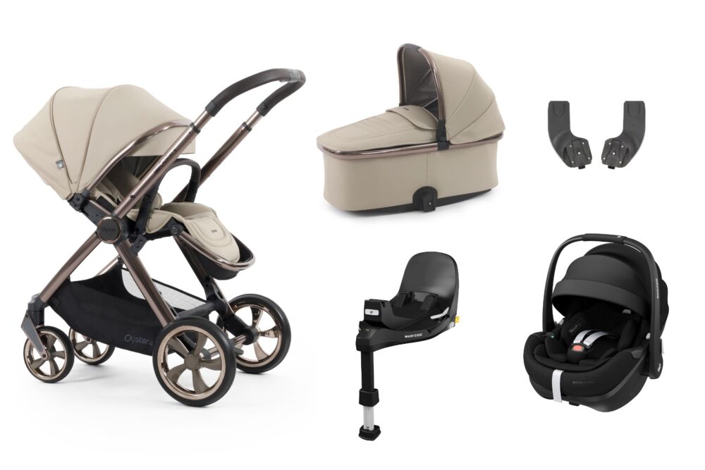Oyster 4 Essential bundle with Maxi Cosi Pebble 360 Pro 2 - Buttermilk