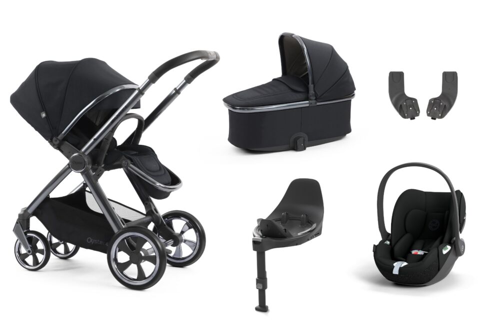 Oyster 4 Essential bundle with Cybex Cloud T - Carbonite