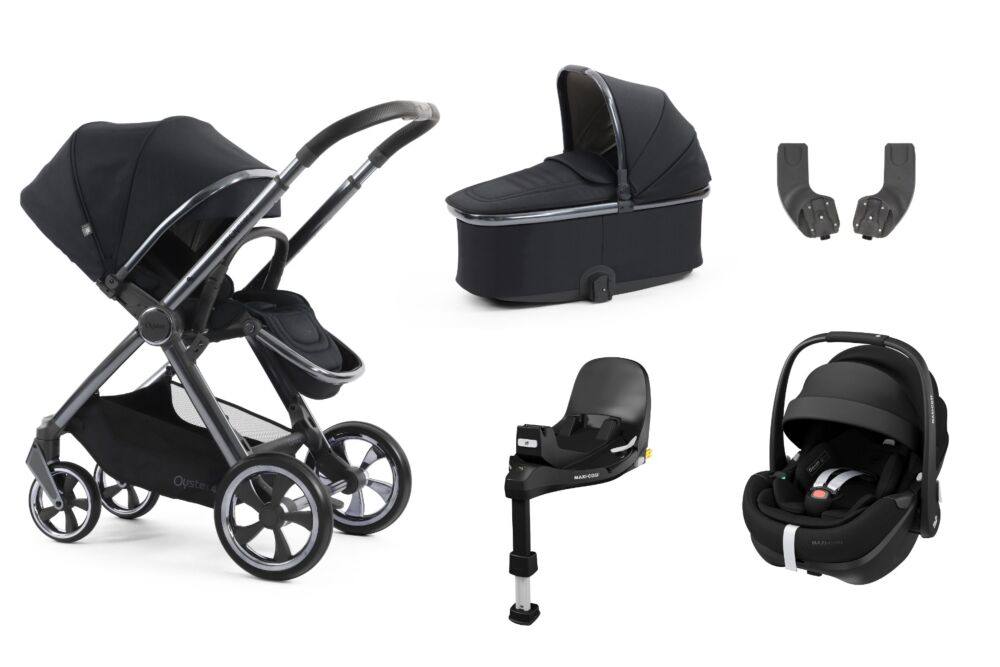 Oyster 4 Essential bundle with Maxi Cosi Pebble 360 Pro 2 - Carbonite