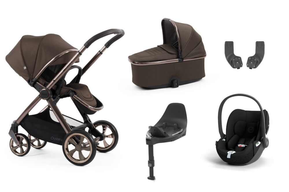 Oyster 4 Essential bundle with Cybex Cloud T - Chocolate Velvet 