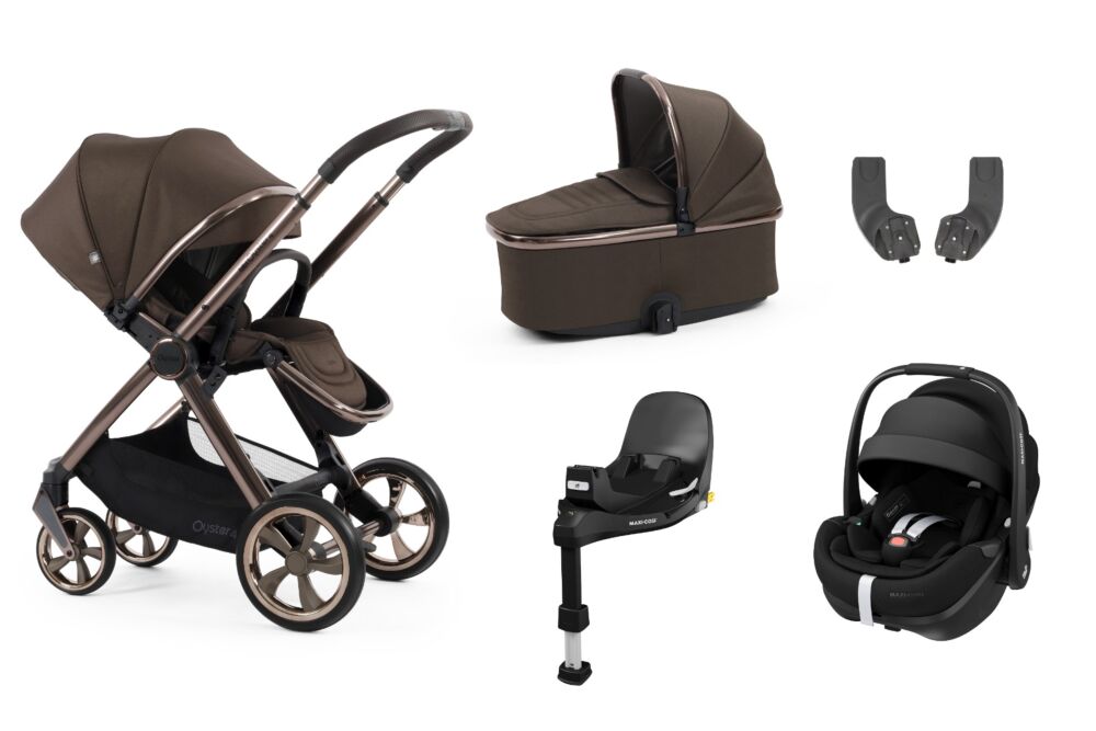 Oyster 4 Essential bundle with Maxi Cosi Pebble 360 Pro 2 - Chocolate Velvet