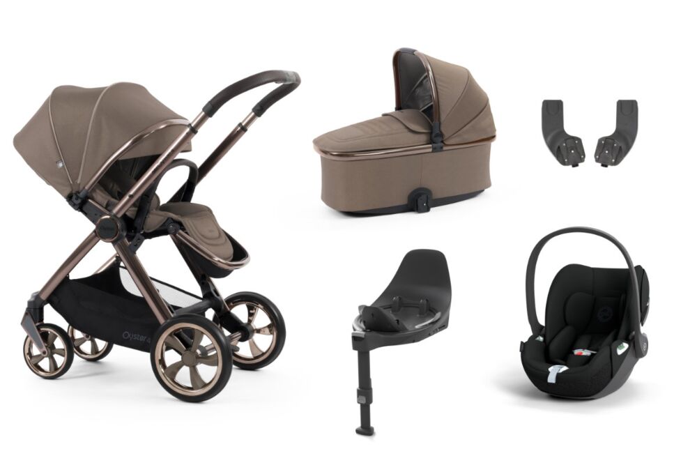 Oyster 4 Essential bundle with Cybex Cloud T - Mink