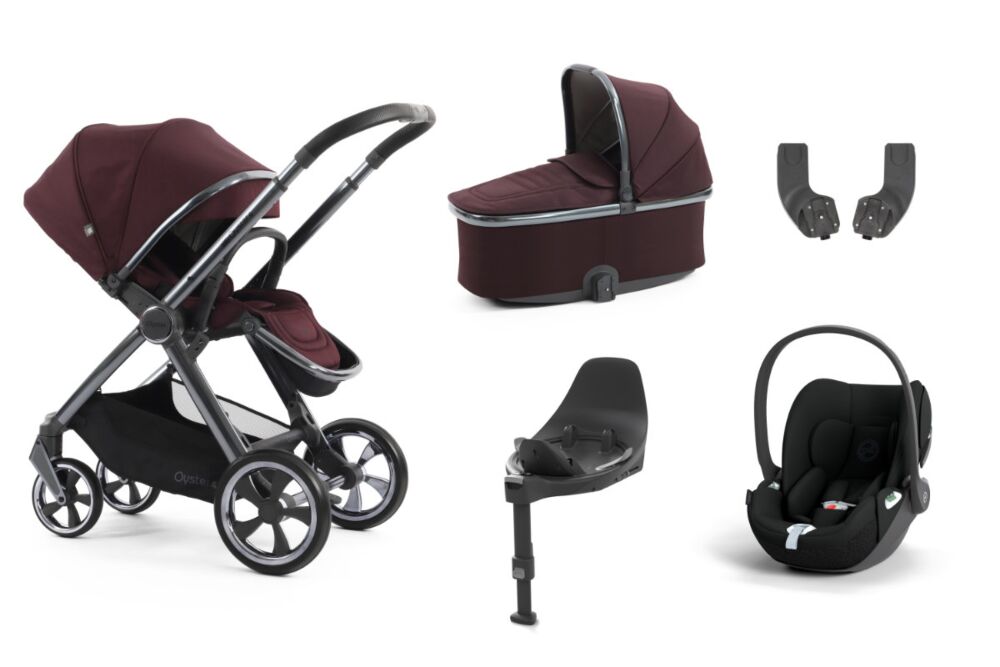 Oyster 4 Essential bundle with Cybex Cloud T - Mulberry