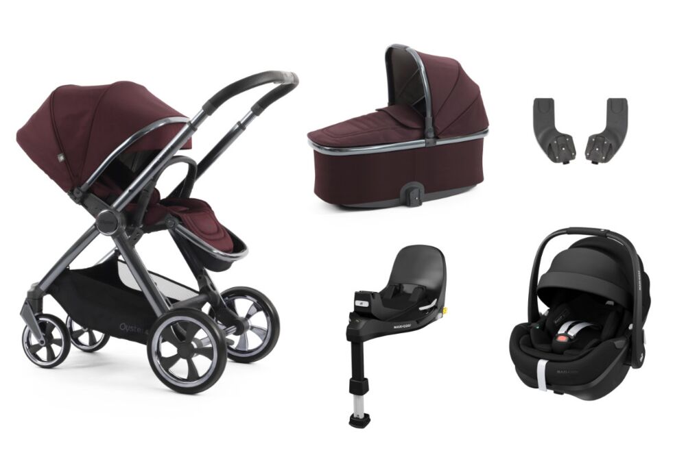 Oyster 4 Essential bundle with Maxi Cosi Pebble 360 Pro 2 - Mulberry