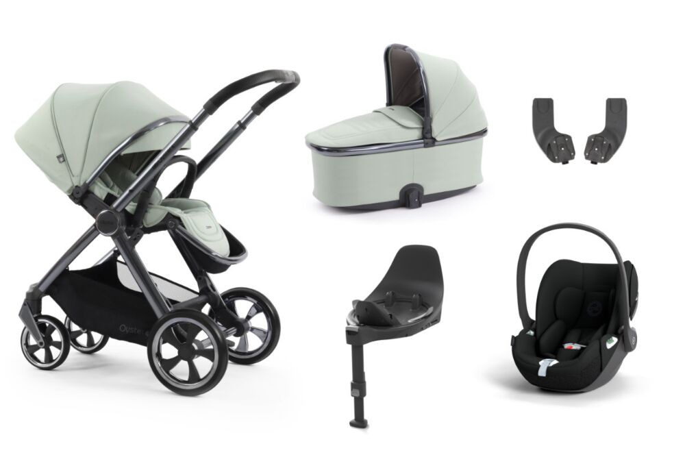 Oyster 4 Essential bundle with Cybex Cloud T - Pistachio