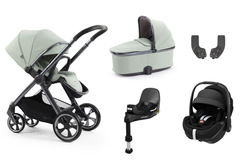 Oyster 4 Essential bundle with Maxi Cosi Pebble 360 Pro 2 - Pistachio