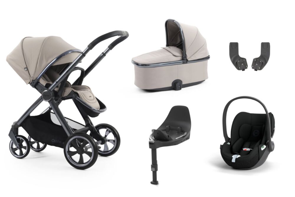 Oyster 4 Essential bundle with Cybex Cloud T - Stone