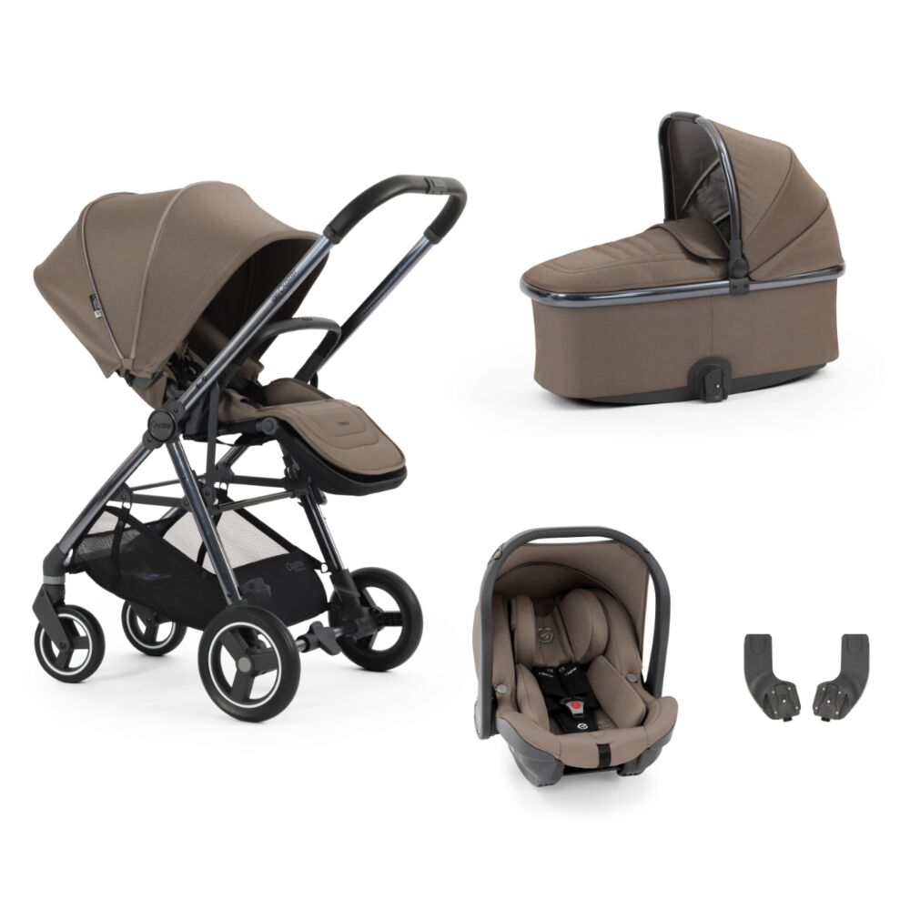 Babystyle Oyster Gravity+ 4in1 Travel system with carrycot and car seat capsule 