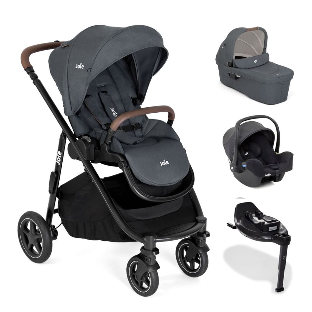 Joie Versatrax Moonlight On The Go Bundle Rotating base
