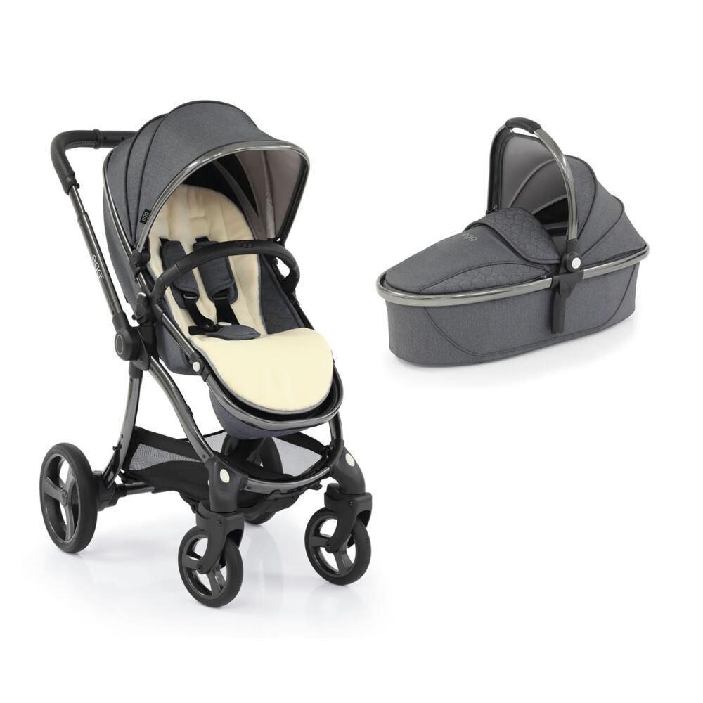 Egg 2 Stroller and carrycot in Quartz