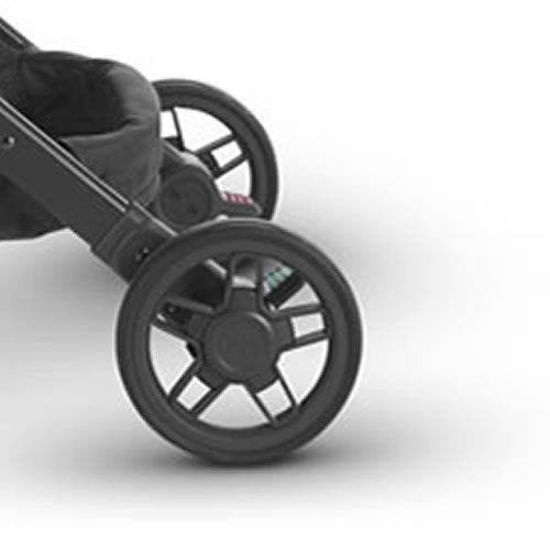 Uppababy Minu Rear Wheels (Pair) CARBON