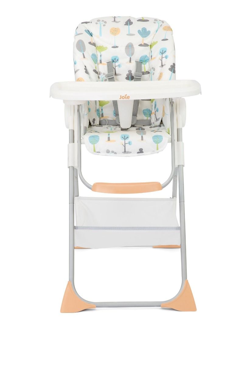 Joie Snacker 2in1Highchair - Pastel Forest front view