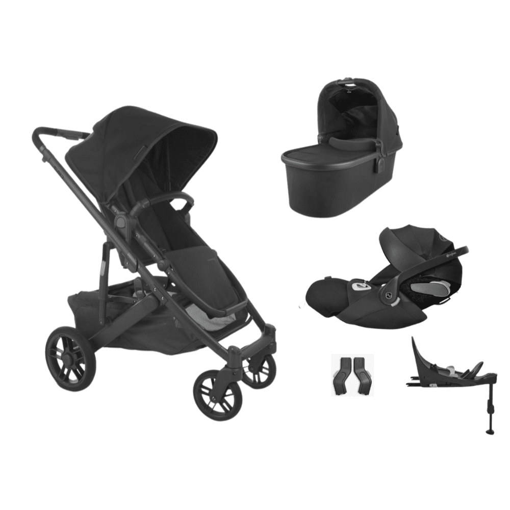 Uppababy Cruz V2 with Carrycot, Cybex Cloud T and base 