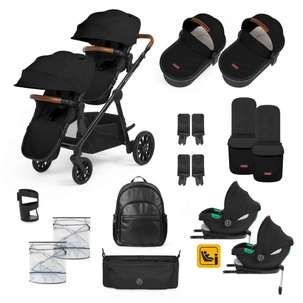 Ickle Bubba 18 piecce twin travel system