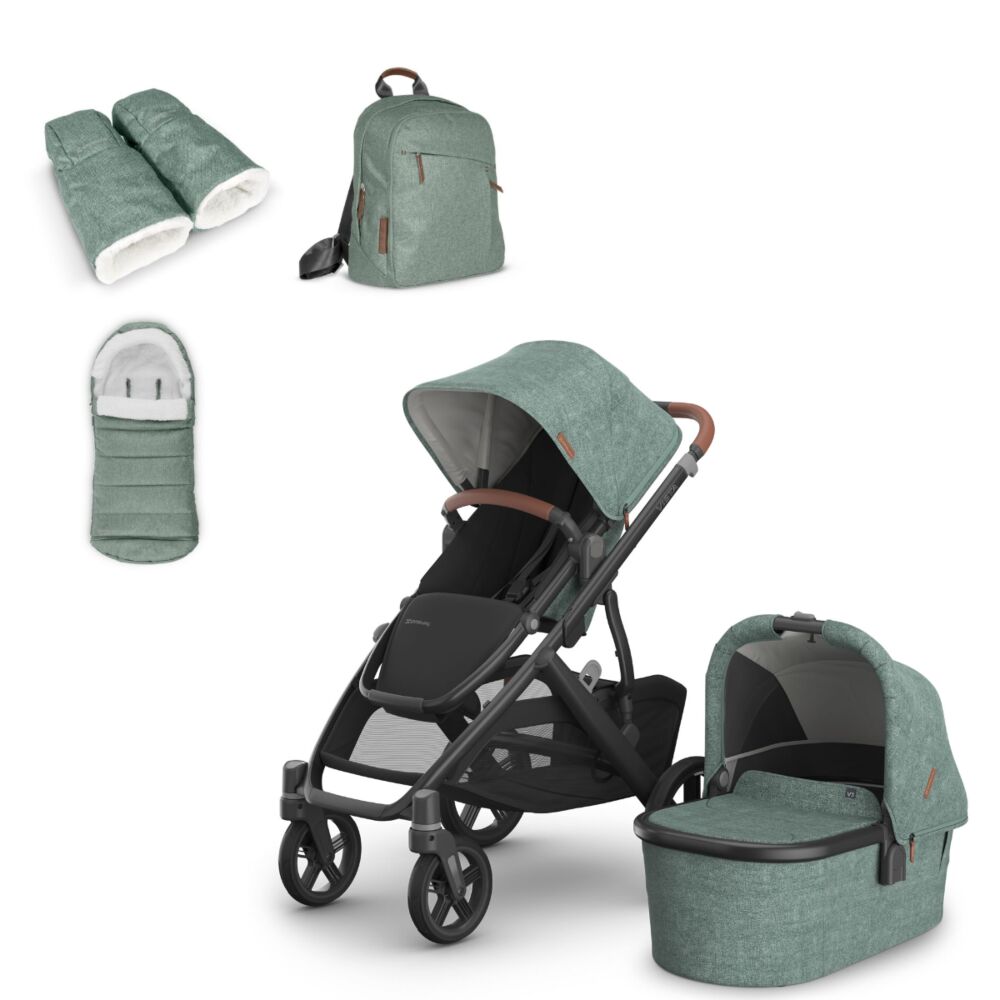 Uppababy Vista V3 with accessories