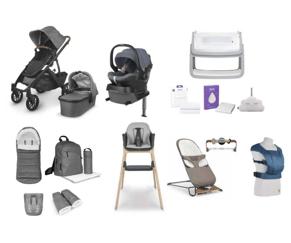 Uppababy Vista V2 Newborn essentials bundle