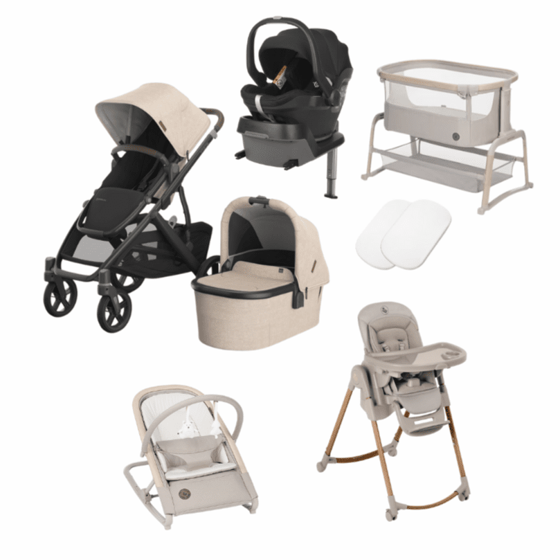 Uppababy Vista V3 with Mesa and base Newborn bundle 