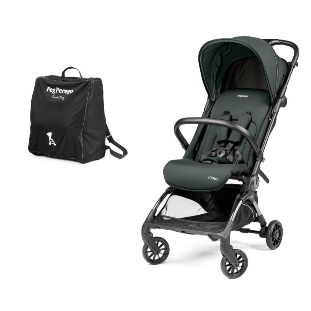 Peg Perego Volo Metal (Green) with travel bag