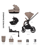 Venicci Claro 10 piece bundle with Taiago car seat and rotating base.