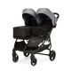Ickle Bubba Venus Prime Double stroller shown with 1x Cocoon