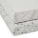 Cosmic Aura - Cot Bed Fitted Sheets 2 Pack showing both sheets