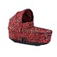 Rockstar Rosenrot Red - Cybex Mios 2 Lux Carry Cot Plus