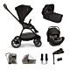 Nuna Triv Next, Arra Flex and Base Currve bundle in Caviar