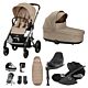 Cybex Balios S Lux bundle Almond Beige with Sepia Black Cloud T and Base T
