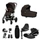Cybex Balios S Lux bundle Chocolate Brown with Sepia Black Cloud T and Base T
