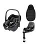 Essential Black - Maxi Cosi Pebble 360, Familyfix 360 & Car seat Footmuff