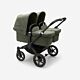 Bugaboo Donkey Black Forest Green - Twin