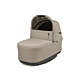 Peg Perego City Loop Bassinet (Mattress & Raincover Included) Pop up - Vanilla Blend