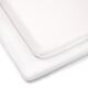Clair De Lune 2 Pack Fitted Cotton Cot Sheets - 120 x 60 cm showing both sheets