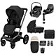 Twillic Black - Maxi cosi FAME 9 piece Complete bundle 