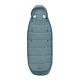 Cybex gold footmuff shown in Stormy blue 