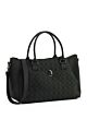 Egg Overnight bag - black olive