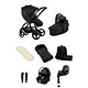 Egg 3 Luxury Bundle with Maxi Cosi Pebble 360 Pro2 and Familyfix Pro Base - Houndstooth Black