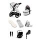 Egg 3 Houndstooth Silver Anniversary edition with Cybex Cloud T and base T