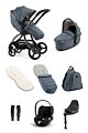 Egg 3 Luxury Bundle with Cybex Cloud T & Base T - Topaz