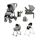 Peg perego veloce tc elite bundle with highchair - mercury