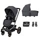 Maxi Cosi Fame Twillic Graphite Stroller and carrycot bundle