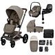 Twillic Truffle (Black wheels) - Maxi cosi FAME 10 piece bundle 