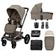 Maxi Cosi FAME 7 piece Essential bundle Twillic Truffle (Black Wheels)