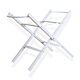 Clair De Lune Wooden Folding Moses Basket Stand - White
