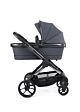 Dark Grey phantom - iCandy Peach 7 shown with the carrycot