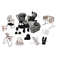Joie Finiti Flex with i-level Pro Newborn bundle 