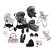 Joie Finiti flex, Sprint  newborn essentials bundle  RRP £1,005.50