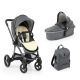Egg 2 Stroller Jurassic Grey + Carrycot Special Edition showing stroller and seat liner