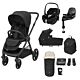 Maxi Cosi Oxford+ 9 Piece Premium bundle - Twillic Black